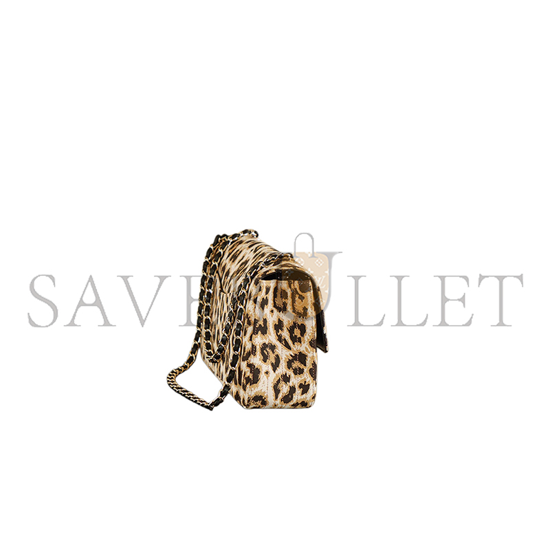 CHANEL MASTER  LEOPARD PRINT CHAIN BAG (33*18*8cm) 
